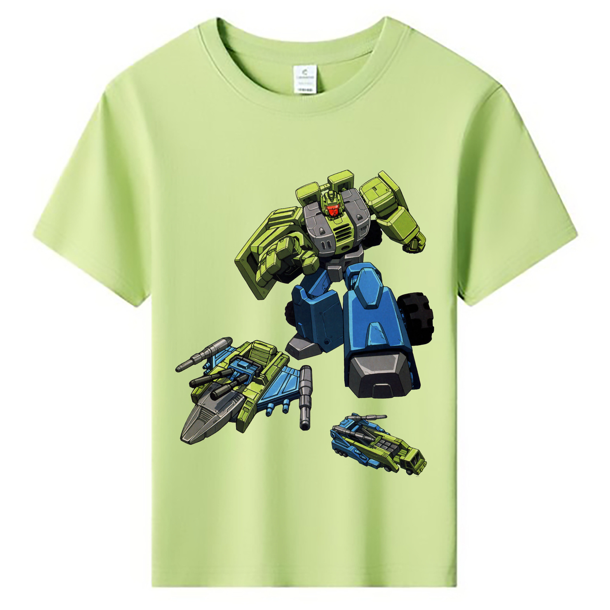 （画像用）  綿100％キッズTシャツ（フロントプリント）